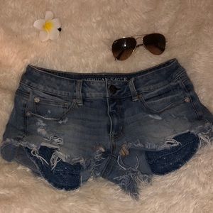 American Eagle Distressed Shorts